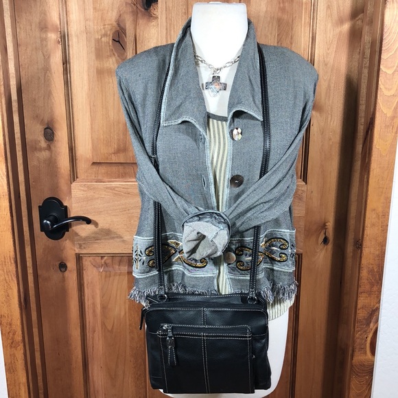 Tignanello Bags Tignanello Pebble Leather Crossbody Organizer